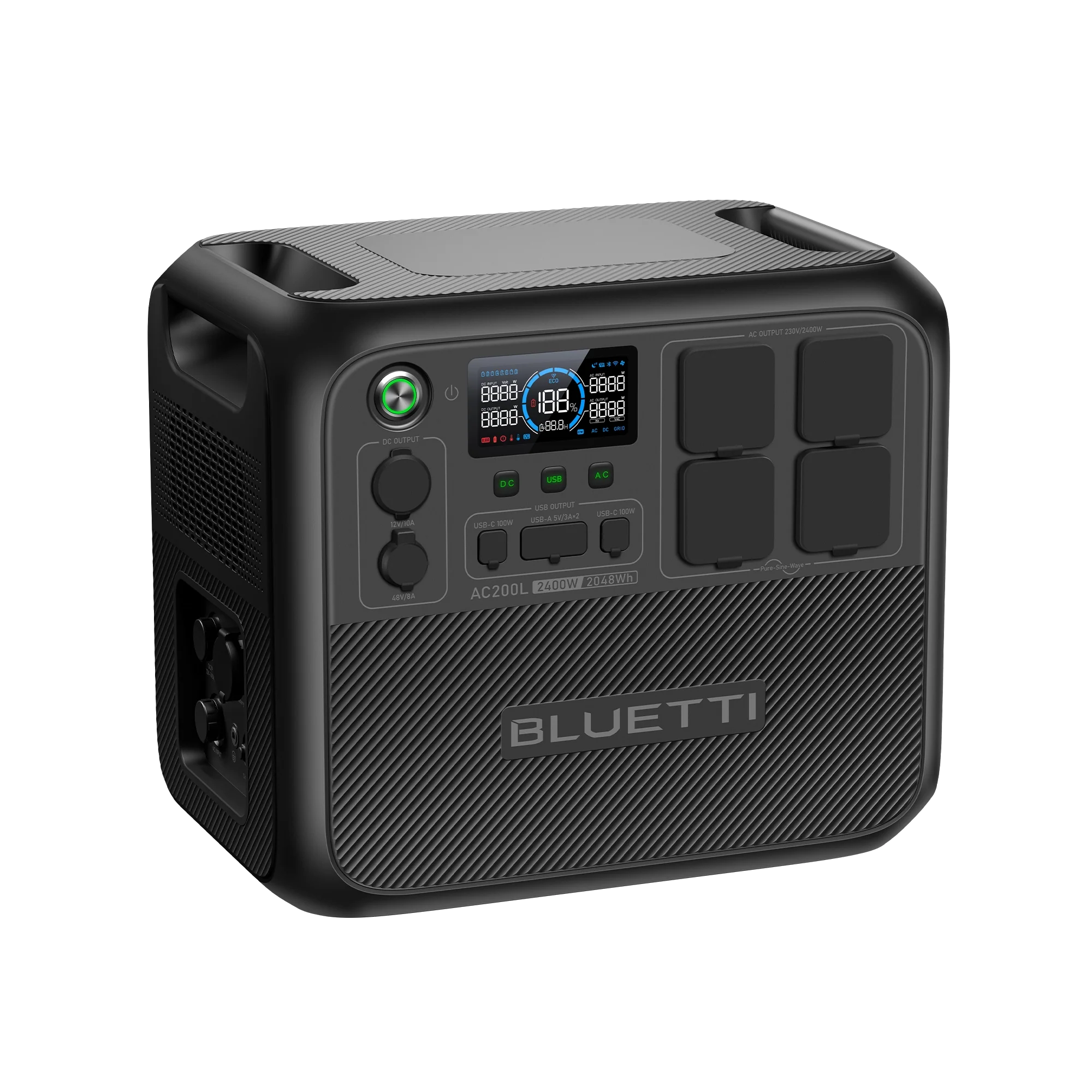 BLUETTI AC200L Portable Power Station | 2400W 2048Wh - Image 10