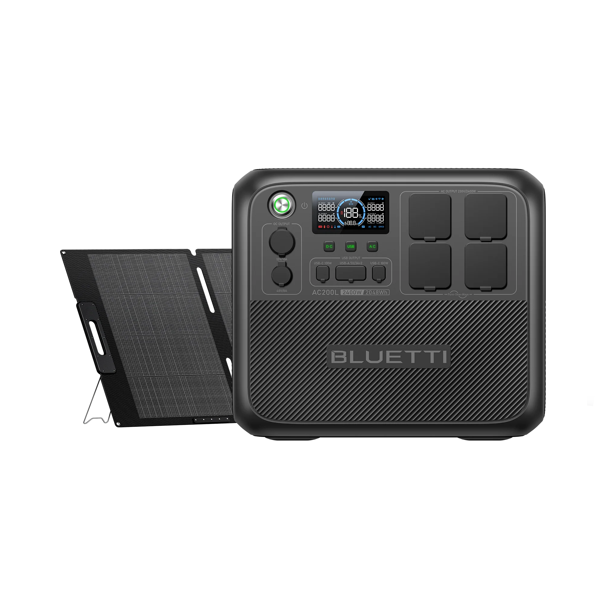 BLUETTI AC200L Portable Power Station | 2400W 2048Wh - Image 13